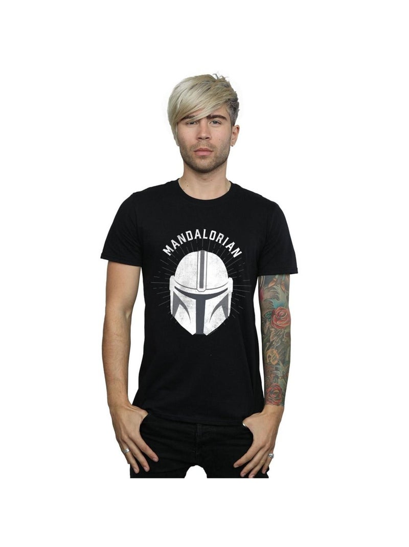 Star Wars - T-shirt THE MANDALORIAN Noir - Kiabi