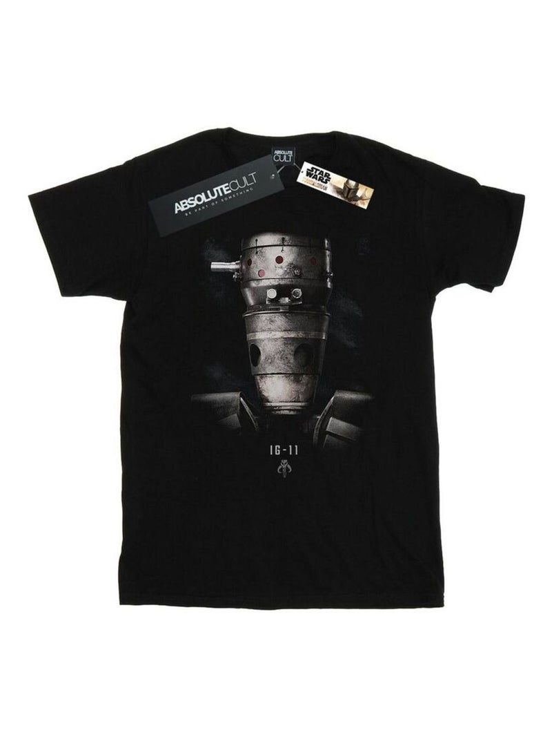 Star Wars - T-shirt THE MANDALORIAN Noir - Kiabi