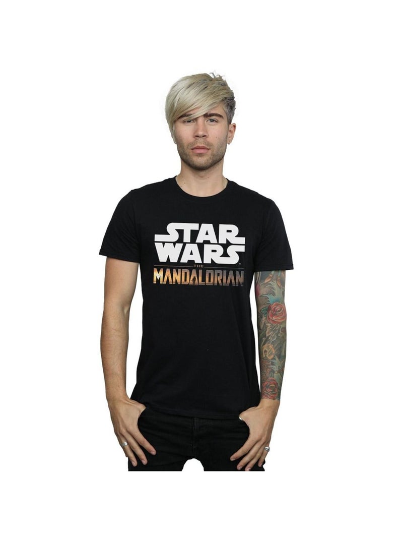 Star Wars - T-shirt THE MANDALORIAN Noir - Kiabi