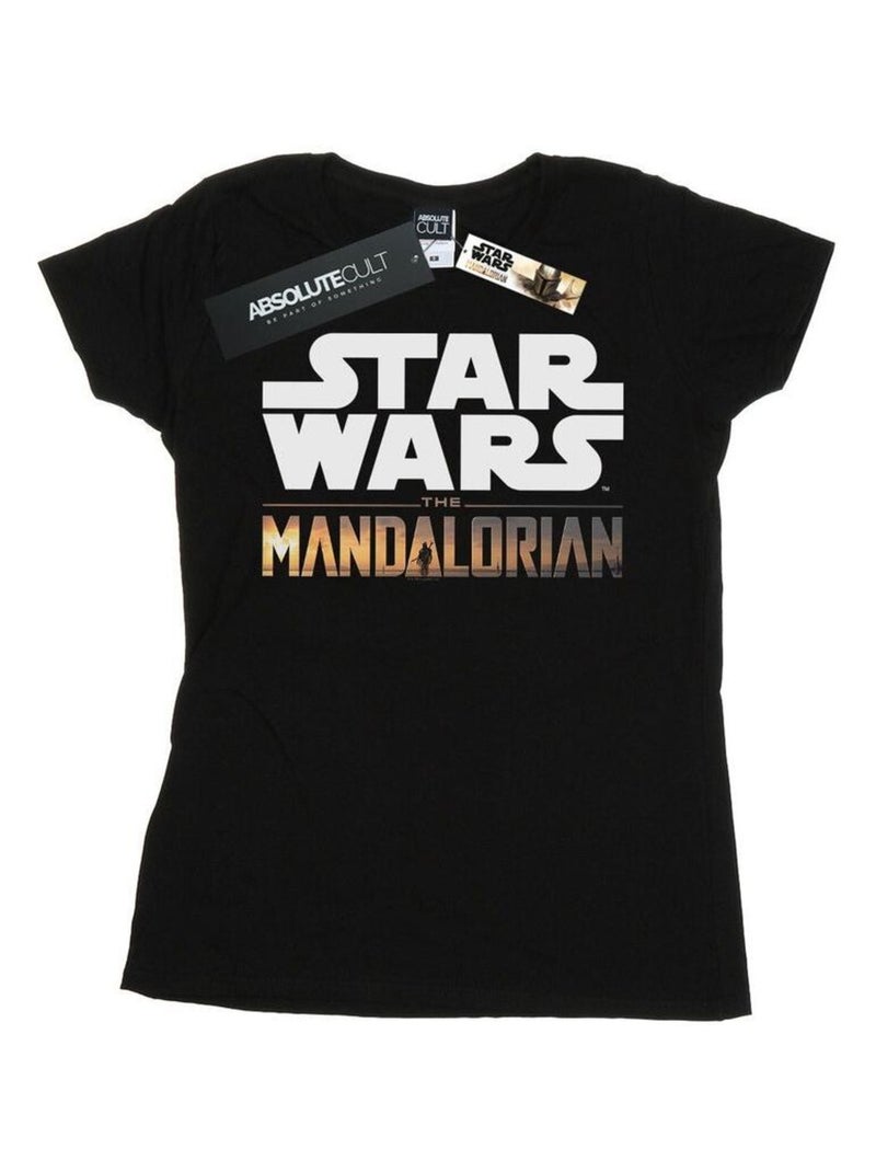 Star Wars - T-shirt THE MANDALORIAN Noir - Kiabi