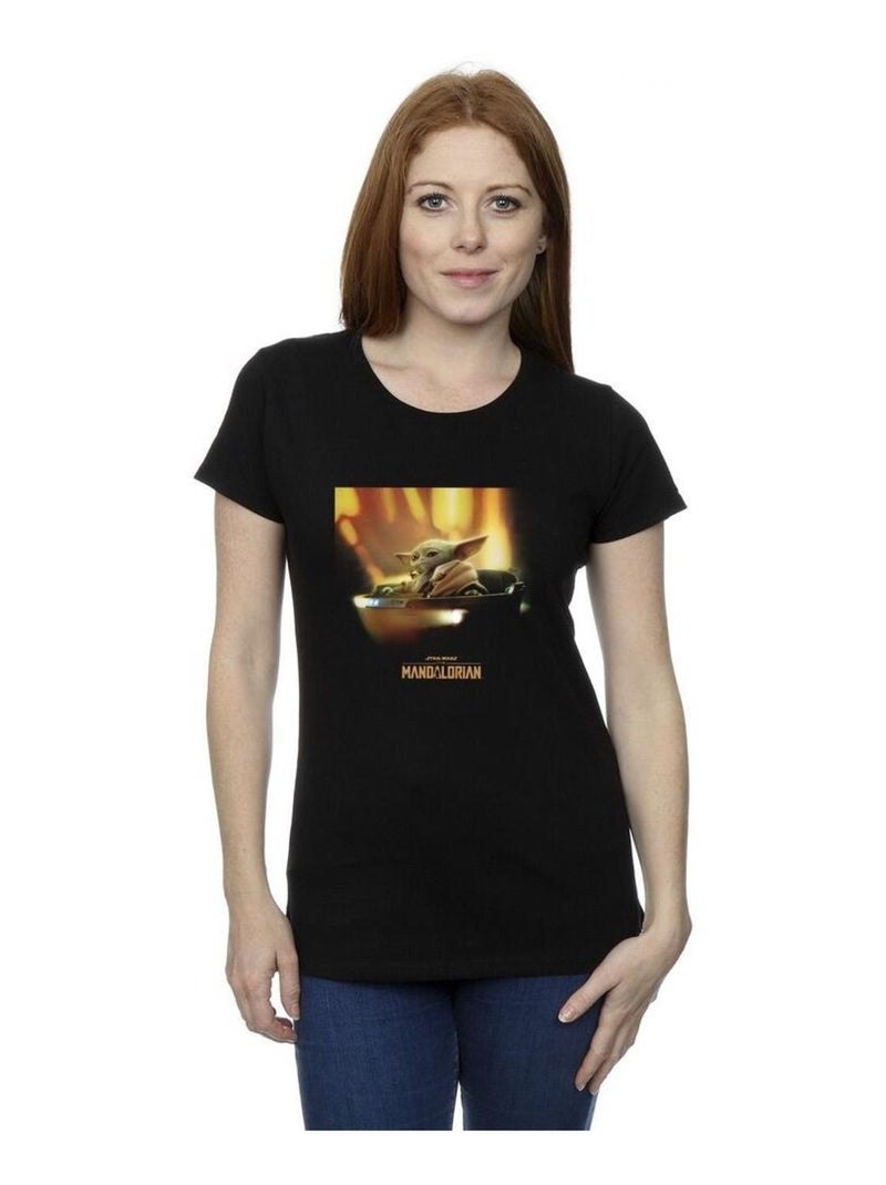 Star Wars - T-shirt THE MANDALORIAN Noir - Kiabi