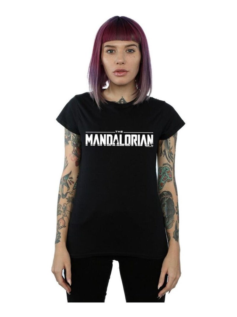 Star Wars - T-shirt THE MANDALORIAN Noir - Kiabi