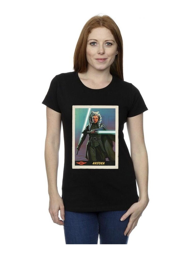 Star Wars - T-shirt THE MANDALORIAN Noir - Kiabi