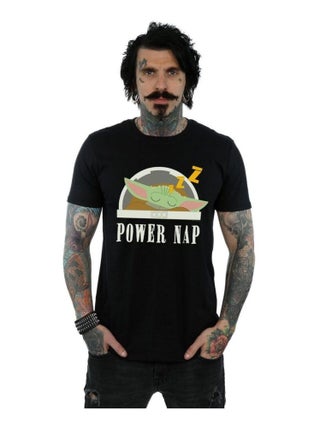 Star Wars - T-shirt THE MANDALORIAN POWER NAP CHILD