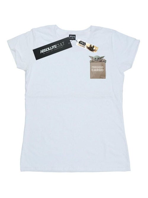 Star Wars - T-shirt THE MANDALORIAN PRECIOUS CARGO - Kiabi Star Wars - T-shirt THE MANDALORIAN PRECIOUS CARGO - Kiabi
