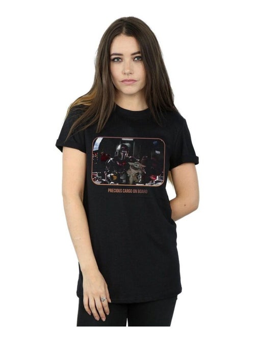 Star Wars - T-shirt THE MANDALORIAN PRECIOUS CARGO - Kiabi Star Wars - T-shirt THE MANDALORIAN PRECIOUS CARGO - Kiabi
