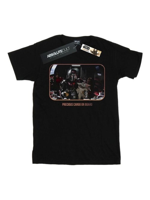Star Wars - T-shirt THE MANDALORIAN PRECIOUS CARGO - Kiabi Star Wars - T-shirt THE MANDALORIAN PRECIOUS CARGO - Kiabi