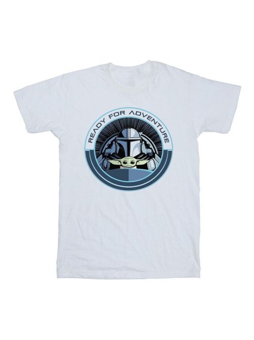 Star Wars - T-shirt THE MANDALORIAN READY FOR ADVENTURE - Kiabi