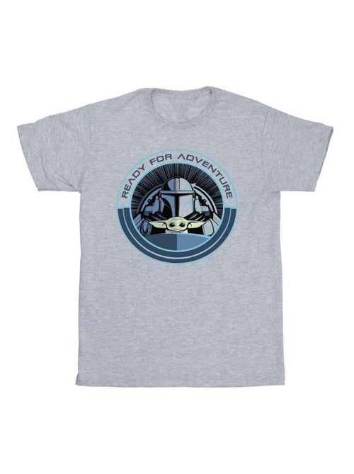 Star Wars - T-shirt THE MANDALORIAN READY FOR ADVENTURE - Kiabi