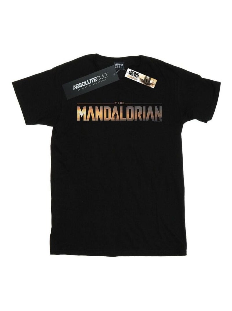Star Wars - T-shirt THE MANDALORIAN SERIES Noir - Kiabi