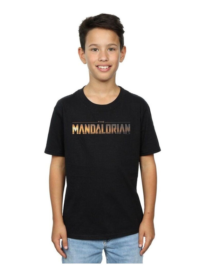 Star Wars - T-shirt THE MANDALORIAN SERIES Noir - Kiabi