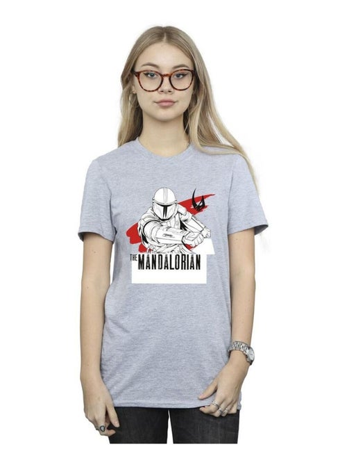 Star Wars - T-shirt THE MANDALORIAN SHOOTS - Kiabi