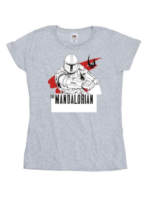 Star Wars - T-shirt THE MANDALORIAN SHOOTS - Kiabi