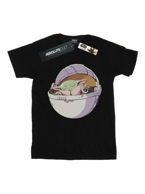 Star Wars - T-shirt THE MANDALORIAN SLEEPING CHILD - Kiabi Star Wars - T-shirt THE MANDALORIAN SLEEPING CHILD - Kiabi