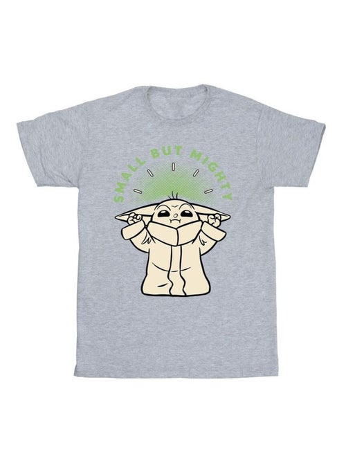 Star Wars - T-shirt THE MANDALORIAN SMALL BUT MIGHTY - Kiabi Star Wars - T-shirt THE MANDALORIAN SMALL BUT MIGHTY - Kiabi
