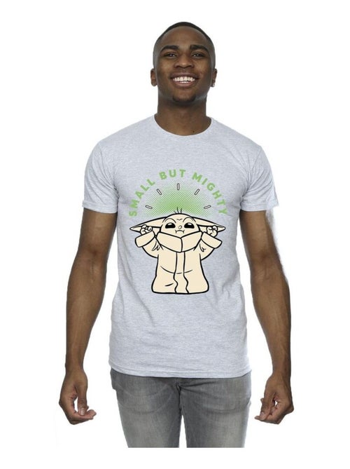 Star Wars - T-shirt THE MANDALORIAN SMALL BUT MIGHTY - Kiabi Star Wars - T-shirt THE MANDALORIAN SMALL BUT MIGHTY - Kiabi