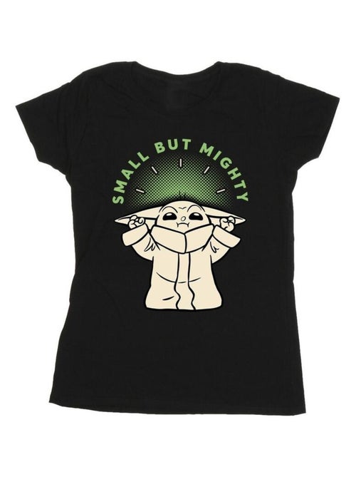 Star Wars - T-shirt THE MANDALORIAN SMALL BUT MIGHTY - Kiabi Star Wars - T-shirt THE MANDALORIAN SMALL BUT MIGHTY - Kiabi