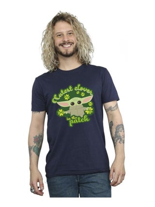 Star Wars - T-shirt THE MANDALORIAN ST PATRICK'S DAY CUTEST CLOVER