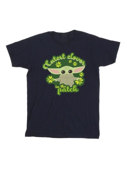 Star Wars - T-shirt THE MANDALORIAN ST PATRICK'S DAY CUTEST CLOVER - Kiabi