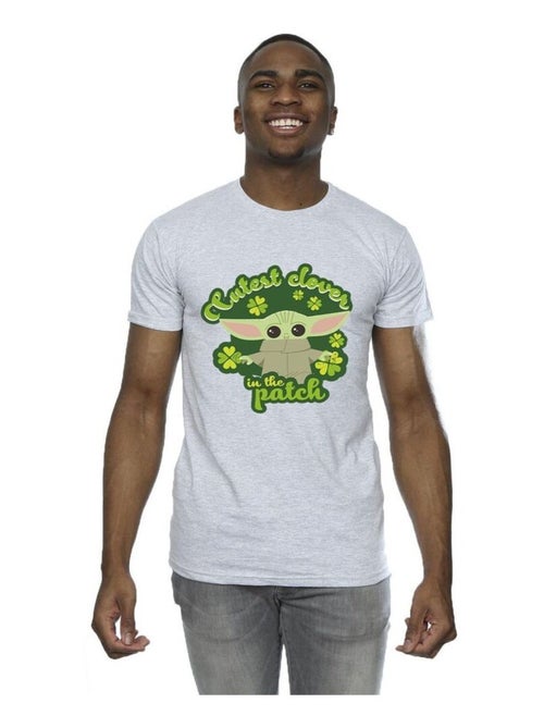 Star Wars - T-shirt THE MANDALORIAN ST PATRICK'S DAY CUTEST CLOVER - Kiabi Star Wars - T-shirt THE MANDALORIAN ST PATRICK'S DAY CUTEST CLOVER - Kiabi