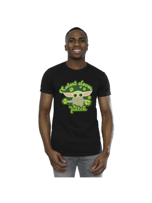 Star Wars - T-shirt THE MANDALORIAN ST PATRICK'S DAY CUTEST CLOVER - Kiabi Star Wars - T-shirt THE MANDALORIAN ST PATRICK'S DAY CUTEST CLOVER - Kiabi