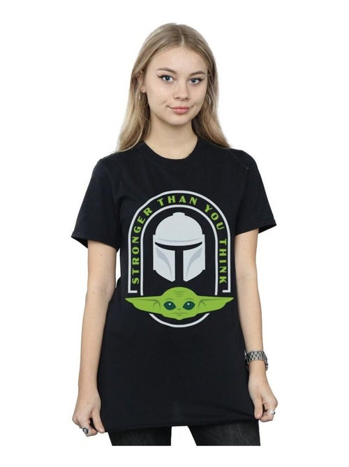 Star Wars - T-shirt THE MANDALORIAN STRONGER THAN YOU THINK - Kiabi