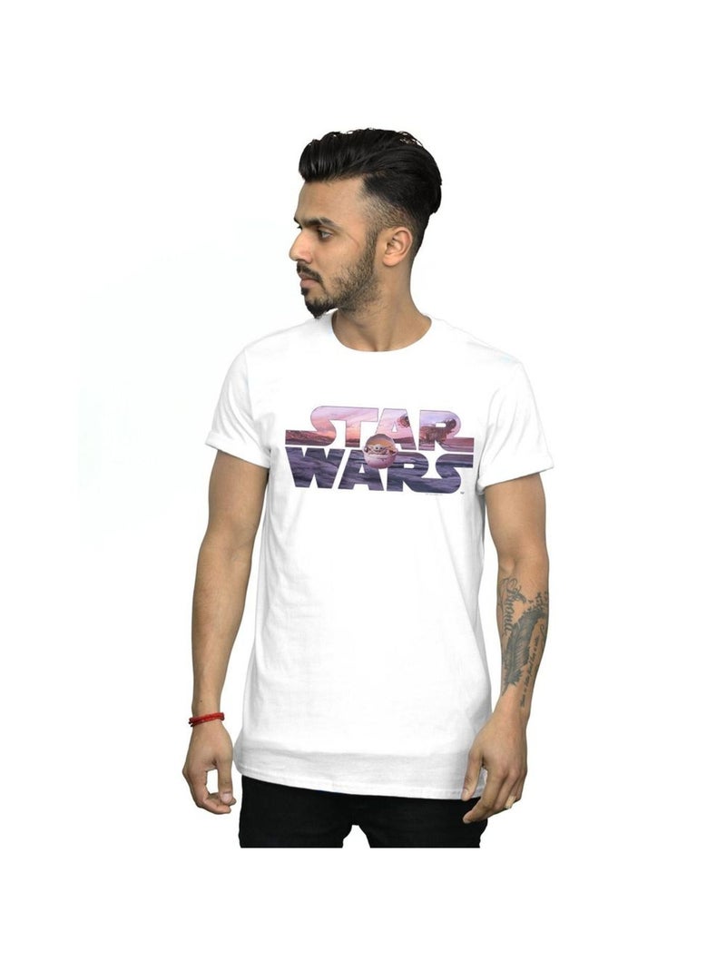 Star Wars - T-shirt THE MANDALORIAN THE CHILD Blanc - Kiabi