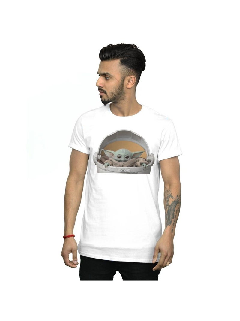Star Wars - T-shirt THE MANDALORIAN THE CHILD Blanc - Kiabi