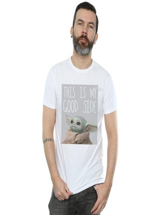 Star Wars - T-shirt THE MANDALORIAN THE CHILD GOOD SIDE