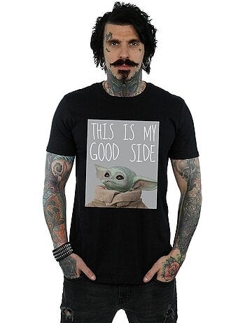 Star Wars - T-shirt THE MANDALORIAN THE CHILD GOOD SIDE