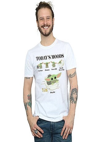 Star Wars - T-shirt THE MANDALORIAN THE CHILD MOODS