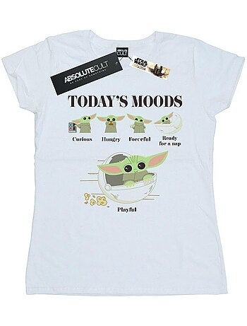 Star Wars - T-shirt THE MANDALORIAN THE CHILD MOODS