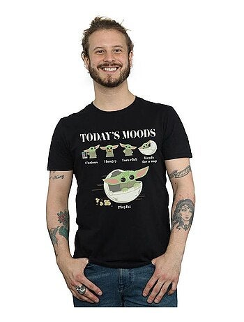 Star Wars - T-shirt THE MANDALORIAN THE CHILD MOODS