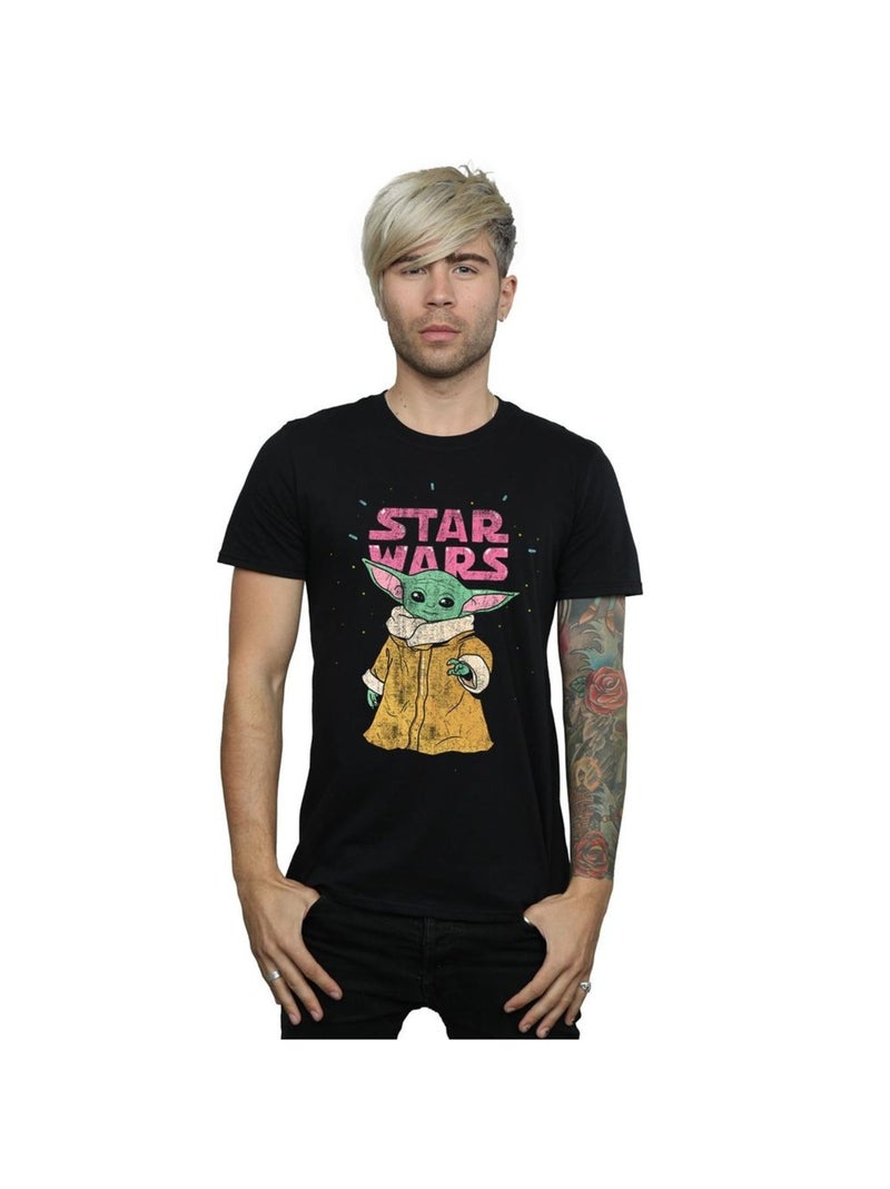 Star Wars - T-shirt THE MANDALORIAN THE CHILD Noir - Kiabi