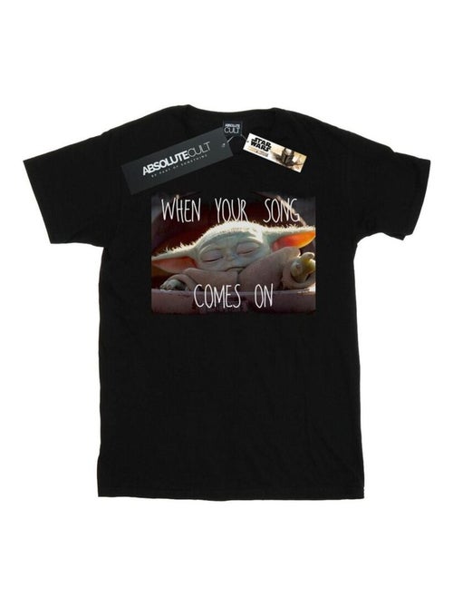 Star Wars - T-shirt THE MANDALORIAN THE CHILD SONG - Kiabi Star Wars - T-shirt THE MANDALORIAN THE CHILD SONG - Kiabi
