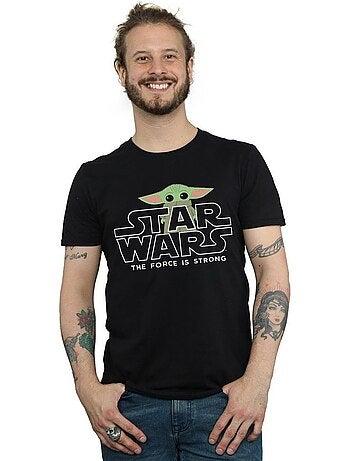 Star Wars - T-shirt THE MANDALORIAN THE CHILD STRONG