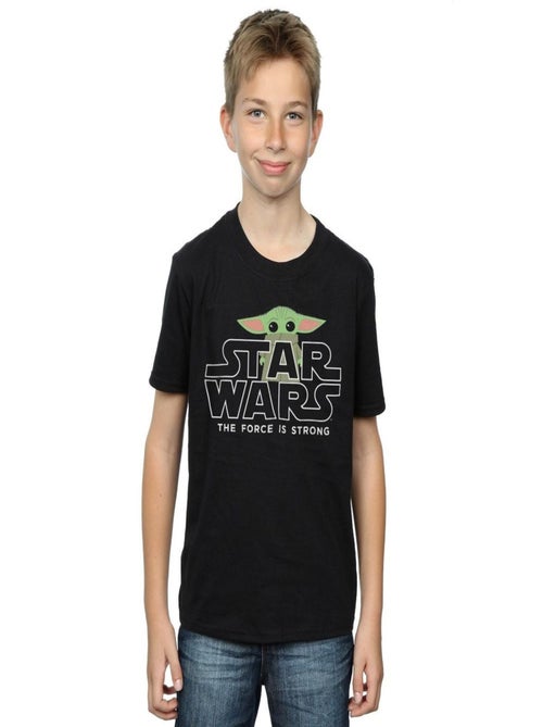 Star Wars - T-shirt THE MANDALORIAN THE CHILD STRONG - Kiabi