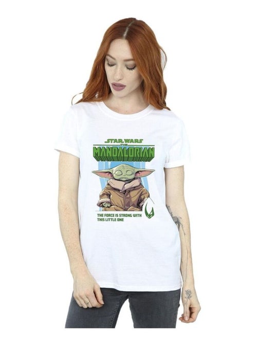 Star Wars - T-shirt THE MANDALORIAN THE FORCE IS STRONG - Kiabi