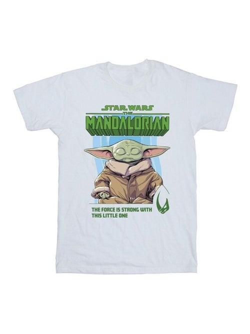 Star Wars - T-shirt THE MANDALORIAN THE FORCE IS STRONG - Kiabi Star Wars - T-shirt THE MANDALORIAN THE FORCE IS STRONG - Kiabi