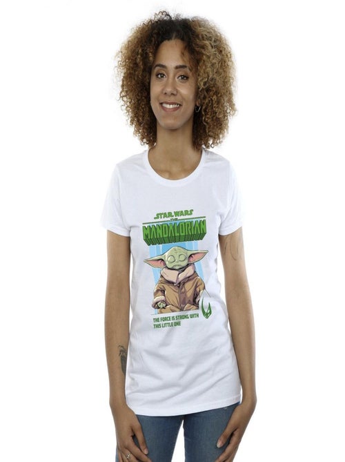 Star Wars - T-shirt THE MANDALORIAN THE FORCE IS STRONG - Kiabi