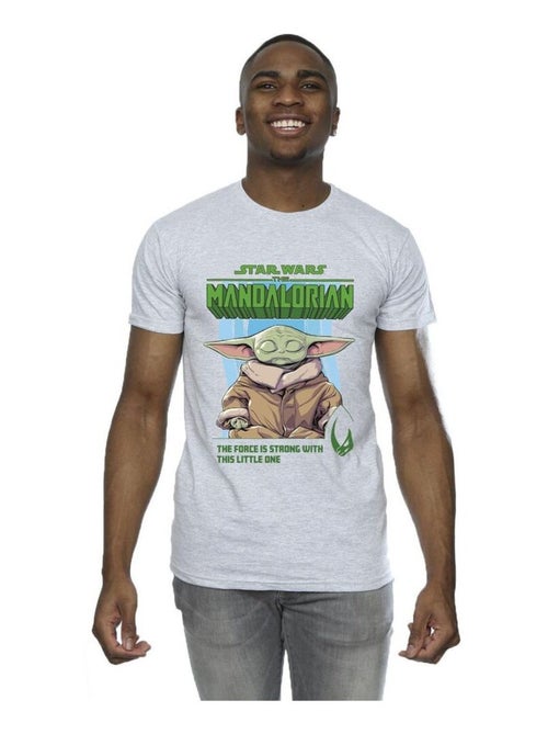 Star Wars - T-shirt THE MANDALORIAN THE FORCE IS STRONG - Kiabi Star Wars - T-shirt THE MANDALORIAN THE FORCE IS STRONG - Kiabi