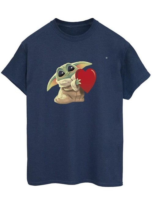 Star Wars - T-shirt THE MANDALORIAN THE KIDS WITH HEART - Kiabi Star Wars - T-shirt THE MANDALORIAN THE KIDS WITH HEART - Kiabi