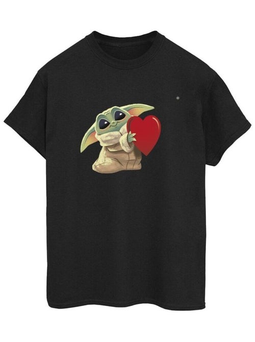 Star Wars - T-shirt THE MANDALORIAN THE KIDS WITH HEART - Kiabi Star Wars - T-shirt THE MANDALORIAN THE KIDS WITH HEART - Kiabi