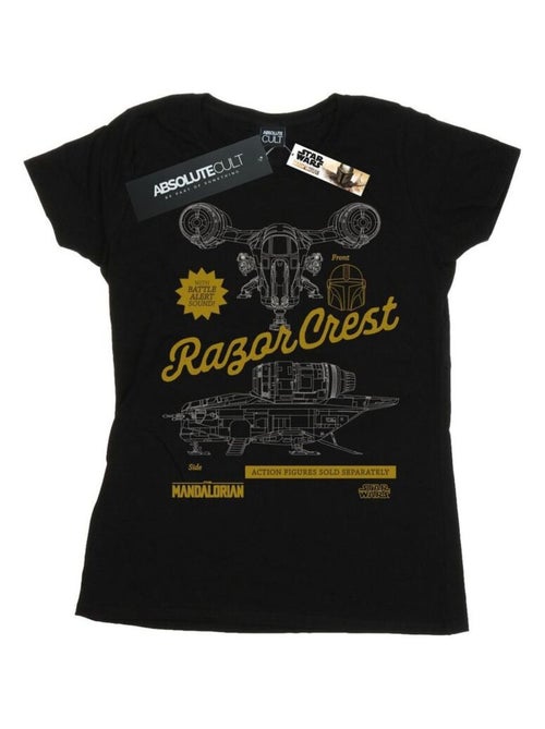 Star Wars - T-shirt THE MANDALORIAN THE RAZOR - Kiabi Star Wars - T-shirt THE MANDALORIAN THE RAZOR - Kiabi