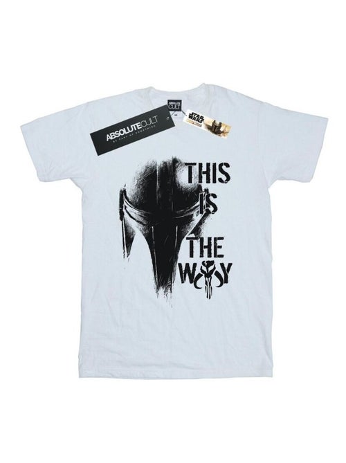 Star Wars - T-shirt THE MANDALORIAN THE WAY - Kiabi Star Wars - T-shirt THE MANDALORIAN THE WAY - Kiabi
