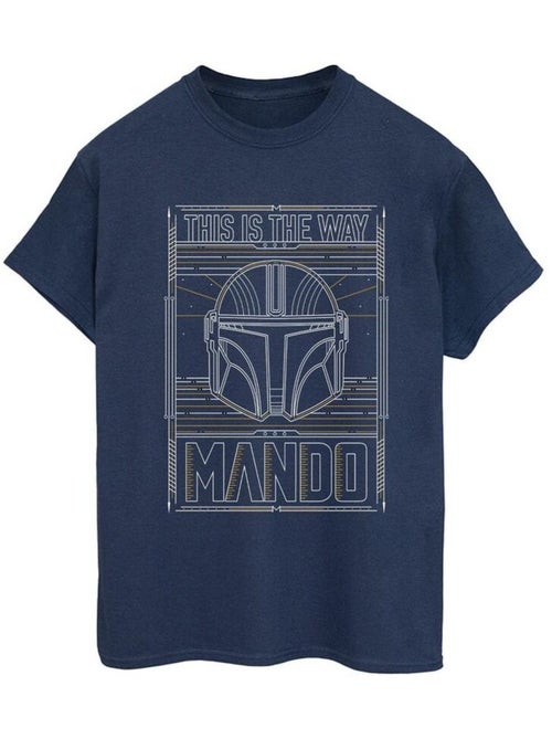Star Wars - T-shirt THE MANDALORIAN THE WAY - Kiabi Star Wars - T-shirt THE MANDALORIAN THE WAY - Kiabi