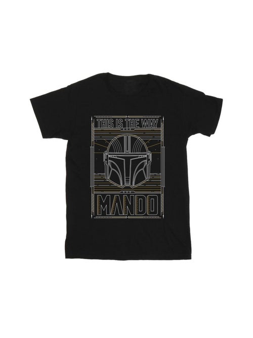 Star Wars - T-shirt THE MANDALORIAN THE WAY - Kiabi