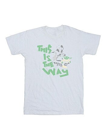 Star Wars - T-shirt THE MANDALORIAN THIS IS THE WAY