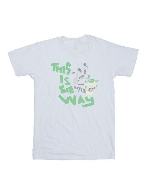 Star Wars - T-shirt THE MANDALORIAN THIS IS THE WAY - Kiabi