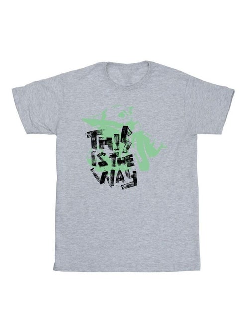Star Wars - T-shirt THE MANDALORIAN THIS IS THE WAY - Kiabi